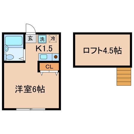 星川駅 徒歩5分 1階の物件間取画像